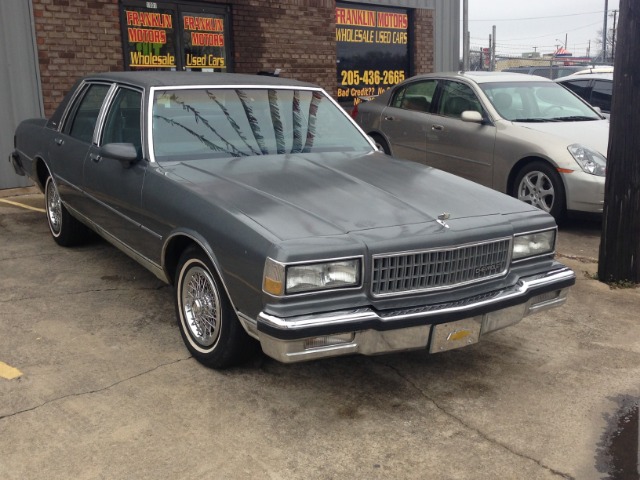1989 Chevrolet Caprice Classic Brougham 1989 Chevrolet Caprice Classic Brougham
