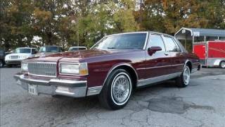 1989 Chevrolet Caprice Classic Brougham