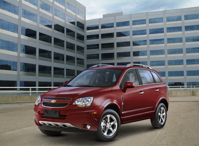 Chevrolet Captiva Red