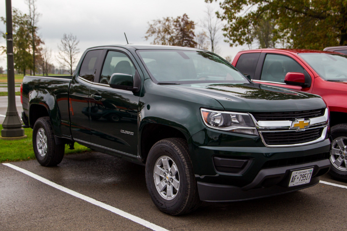 Chevrolet Colorado Extended Cab 2015