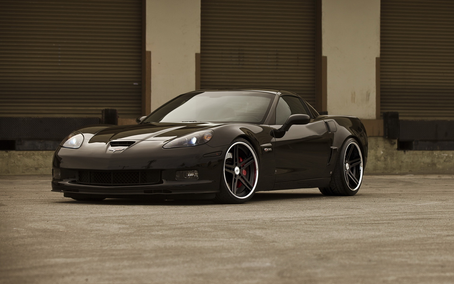 Chevrolet Corvette Black