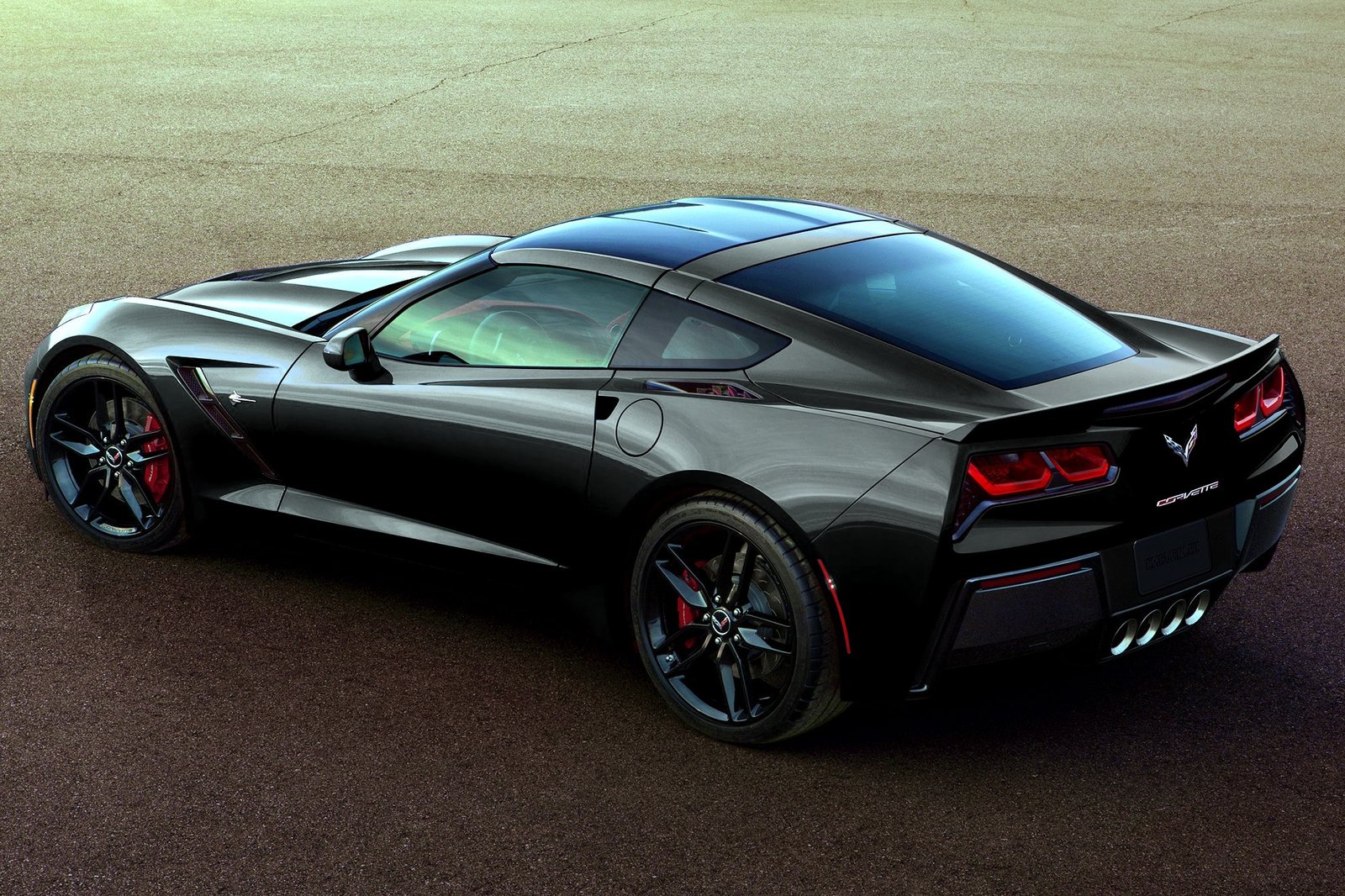 Chevrolet Corvette Black