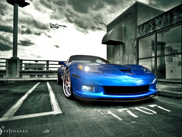 Chevrolet Corvette Blue Devil
