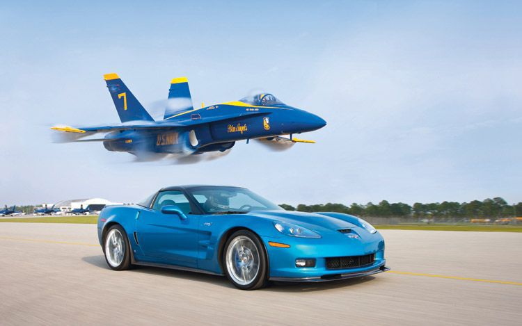 Chevrolet Corvette Blue