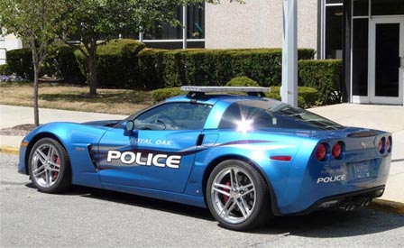 Chevrolet Corvette Police Car