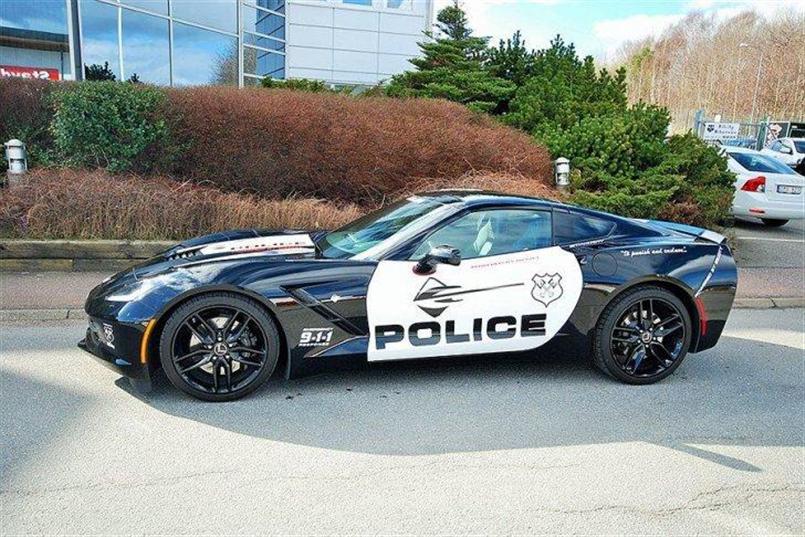 Chevrolet Corvette Police Car