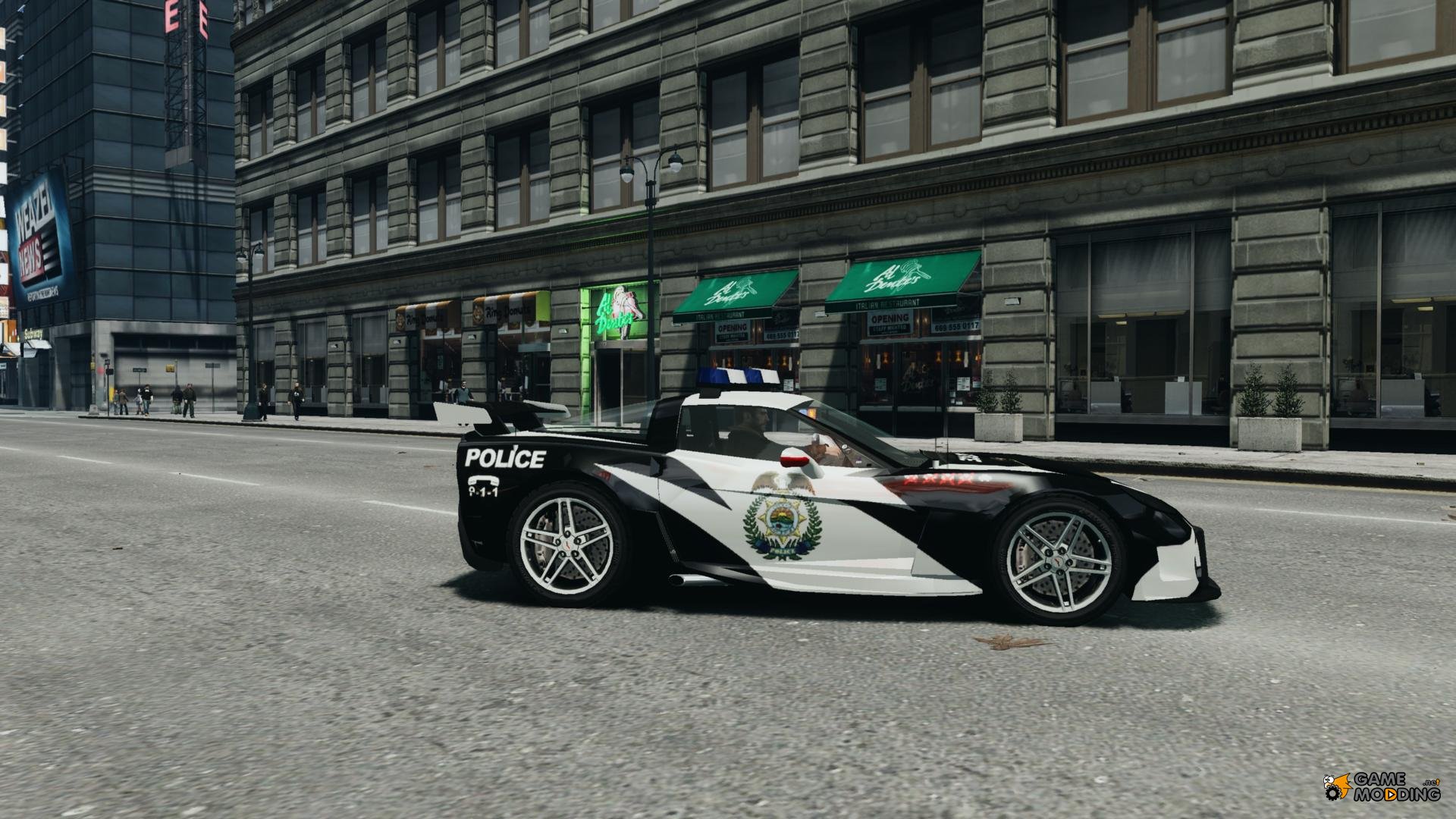 Chevrolet Corvette Police Car
