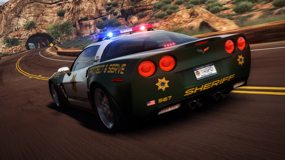Chevrolet Corvette Police Car