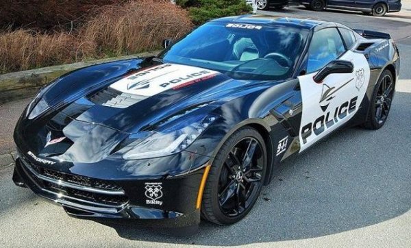 Chevrolet Corvette Police Car Chevrolet Corvette Police Car