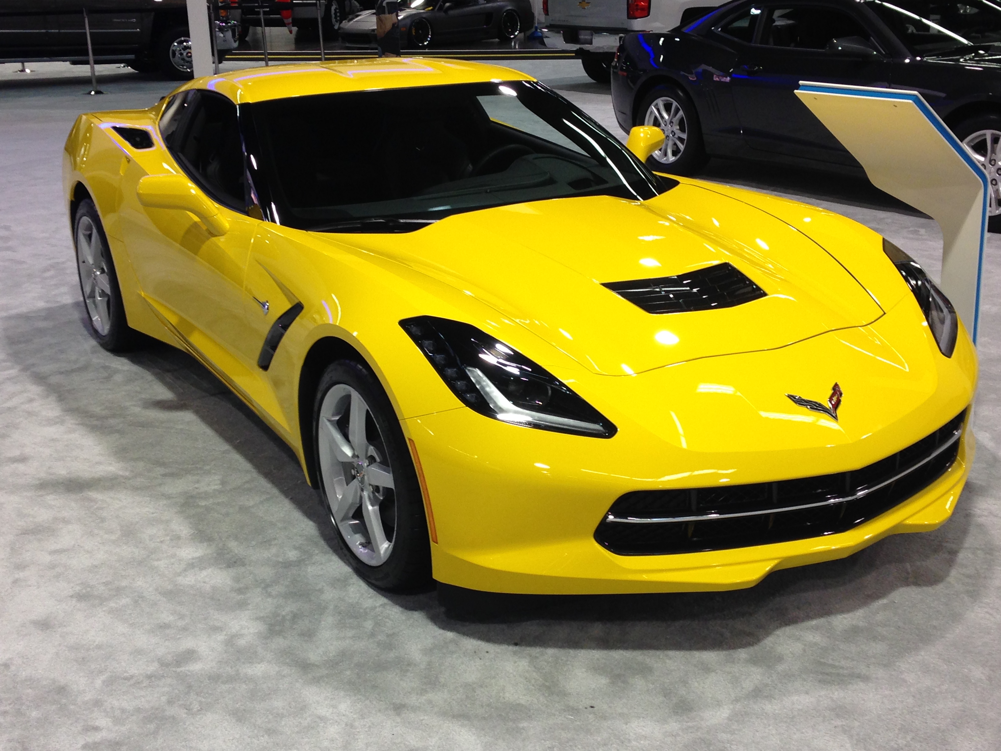 Chevrolet Corvette Yellow