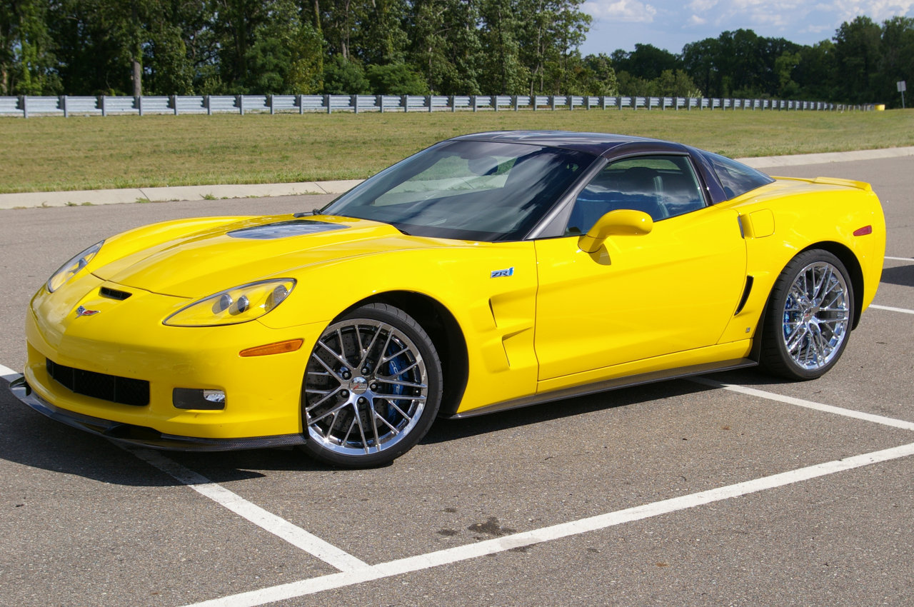 Chevrolet Corvette Yellow