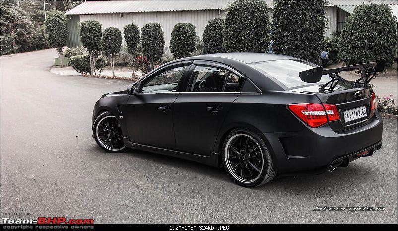 Chevrolet Cruze Black Modified