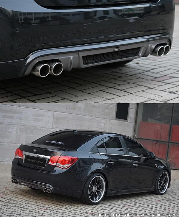 Chevrolet Cruze Black Modified