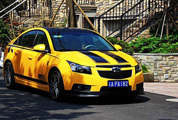 Chevrolet Cruze Yellow