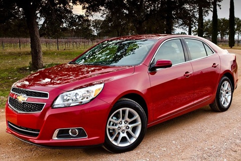 Chevrolet Malibu Red