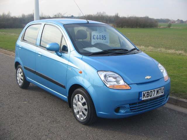 Chevrolet Matiz Blue