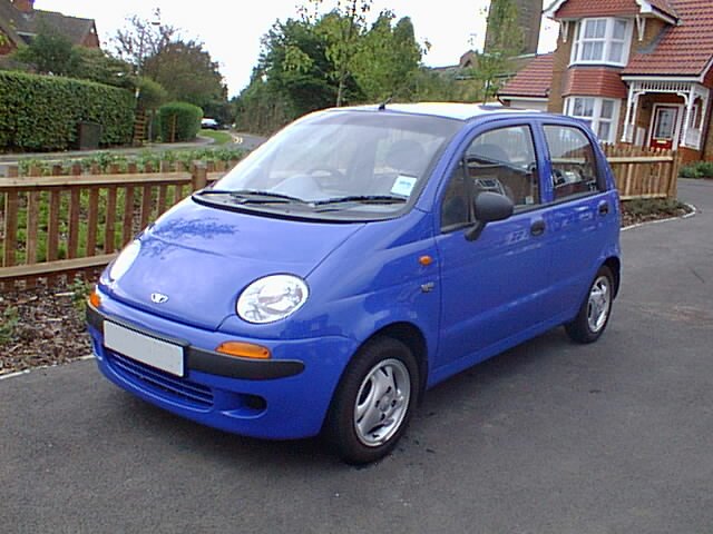 Chevrolet Matiz Blue