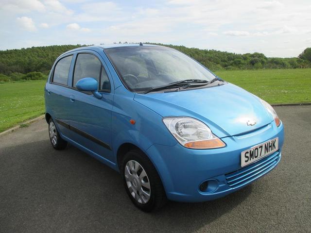 Chevrolet Matiz Blue
