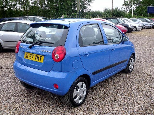 Chevrolet Matiz Blue