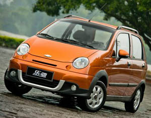 Chevrolet Matiz Orange