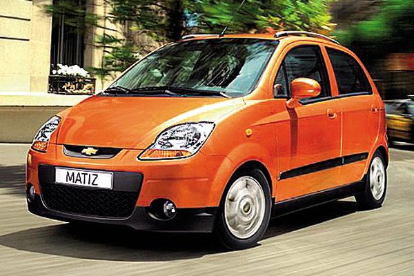 Chevrolet Matiz Orange