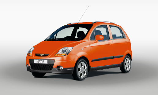 Chevrolet Matiz Orange