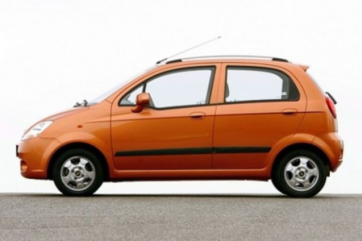 Chevrolet Matiz Orange