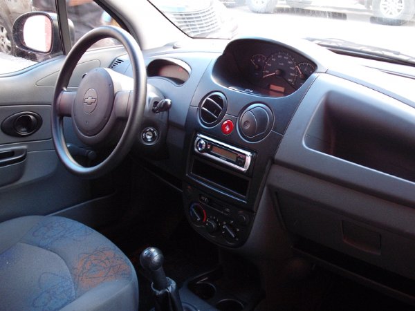 Chevrolet Matiz Red