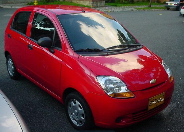 Chevrolet Matiz Red