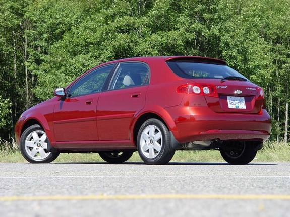 Chevrolet Optra Red
