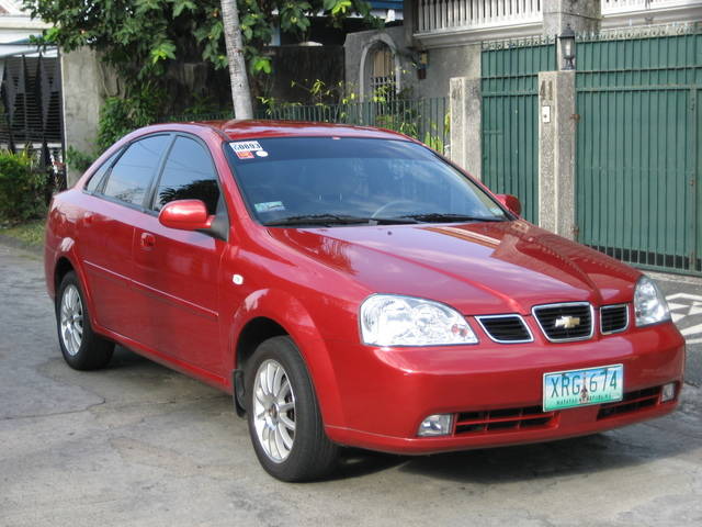 Chevrolet Optra Red