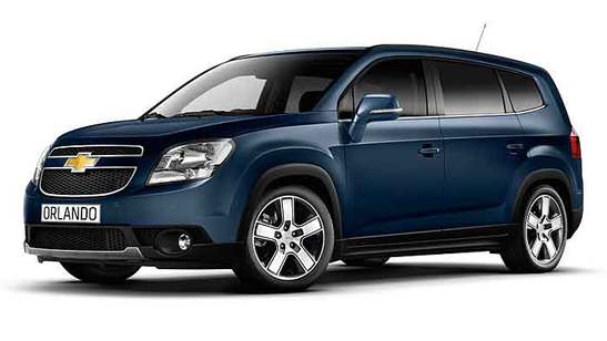 Chevrolet Orlando Blue