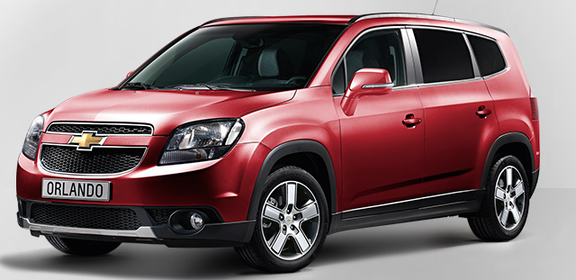 Chevrolet Orlando Velvet Red Chevrolet Orlando Velvet Red