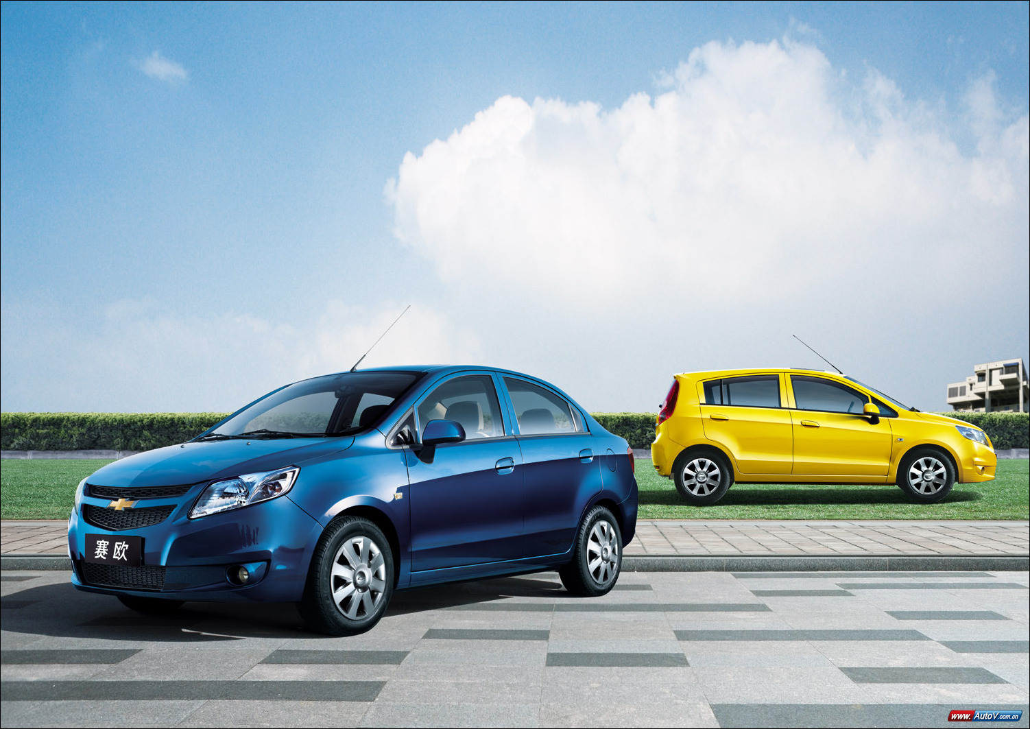 Chevrolet Sail Blue