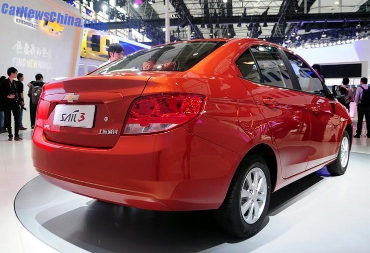 Chevrolet Sail Facelift 2015