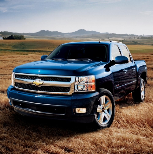 Chevrolet Silverado Blue