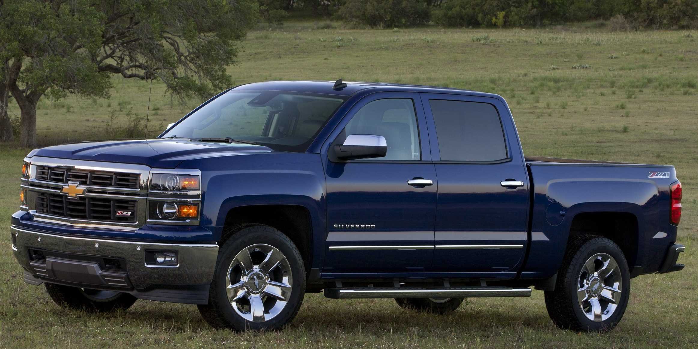 Chevrolet Silverado Blue