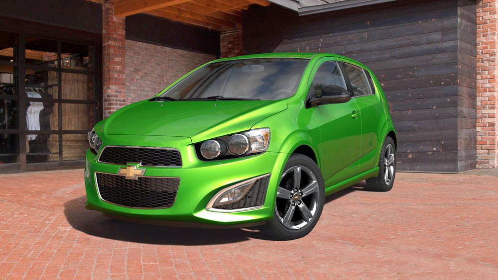 Chevrolet Sonic Dragon Green