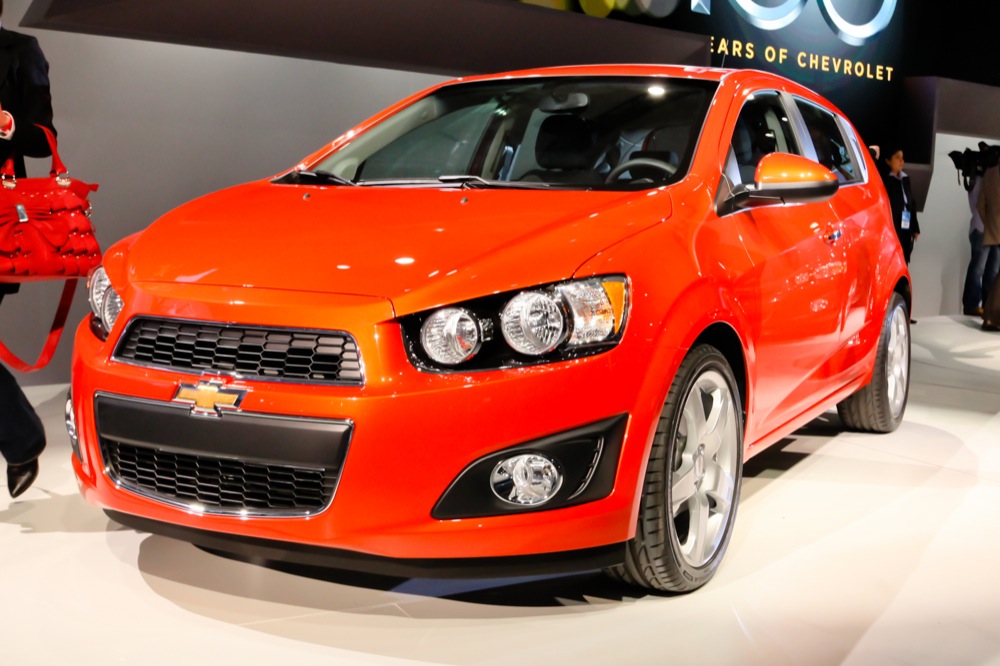 Chevrolet Sonic Orange