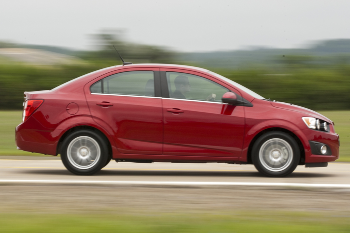 Chevrolet Sonic Red