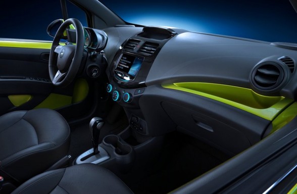 Chevrolet Spark Blue