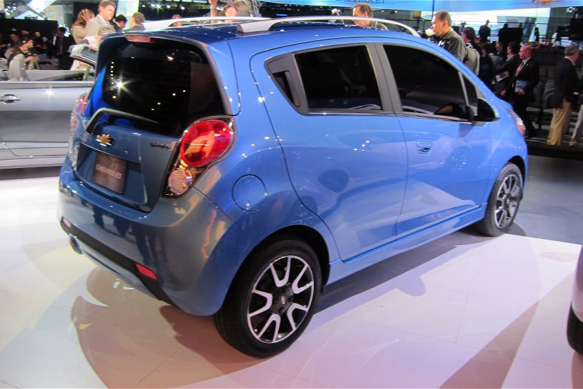 Chevrolet Spark Blue