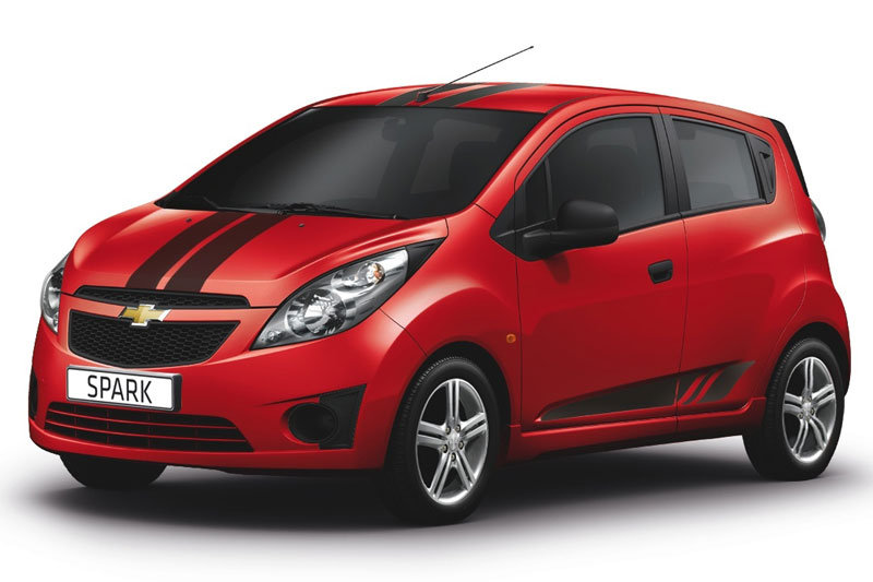 Chevrolet Spark Red