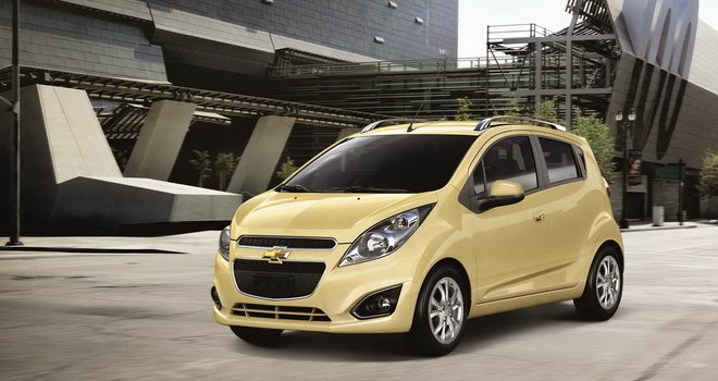 Chevrolet Spark Yellow