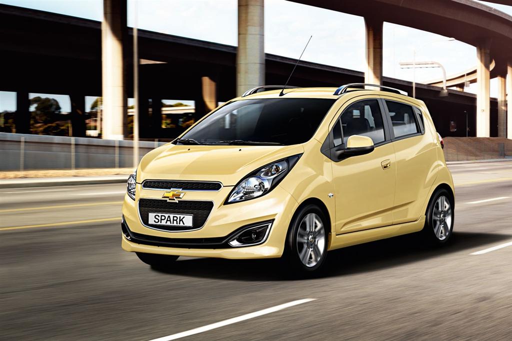 Chevrolet Spark Yellow