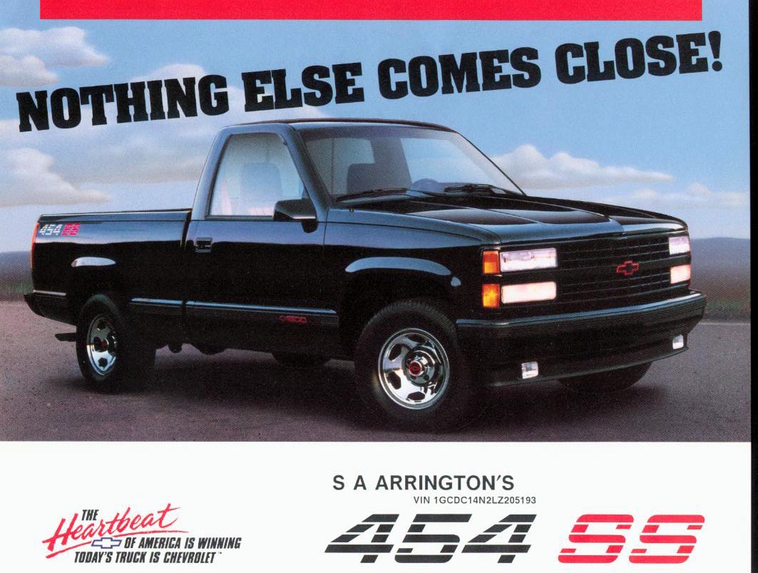 Chevrolet 454 Ss 1990