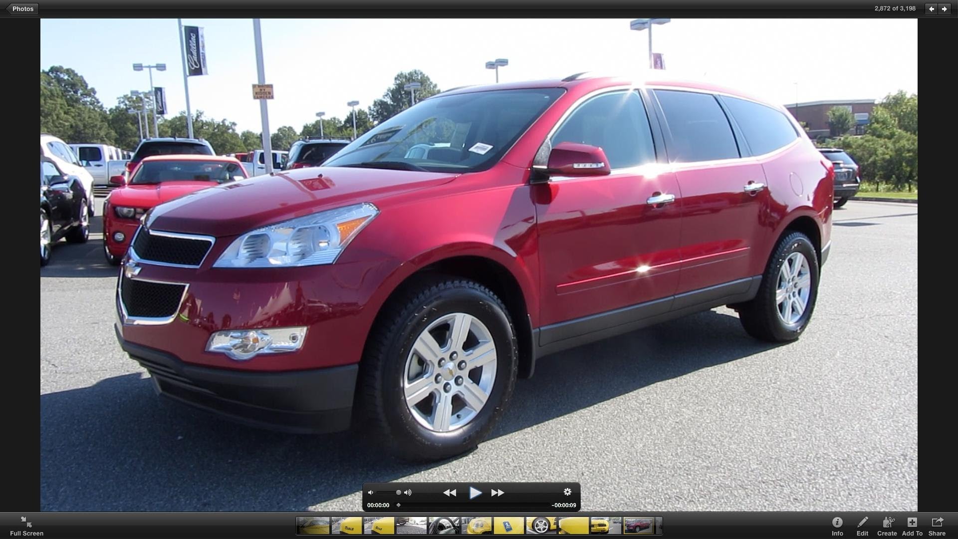 Chevrolet Traverse Lt 2012 Chevrolet Traverse Lt 2012