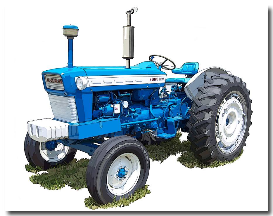 Ford 5000 Super Major Tractor