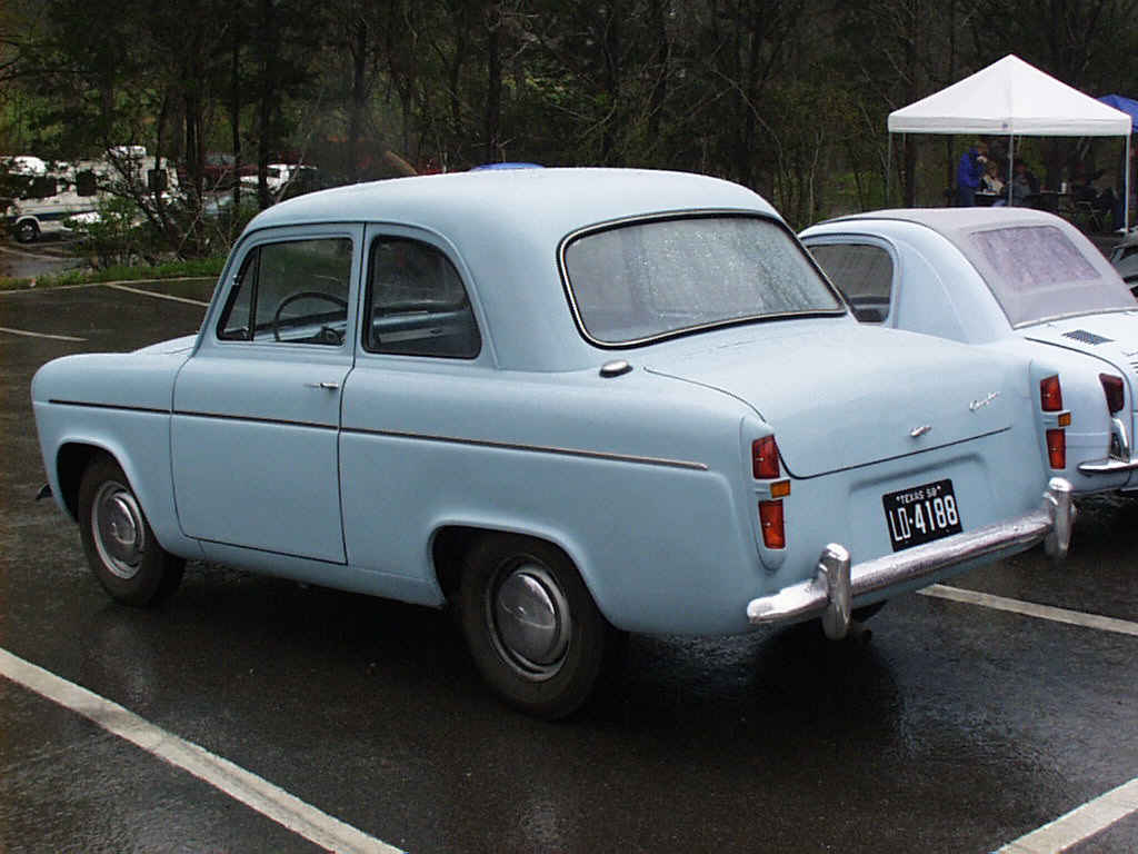 Ford Anglia Blue