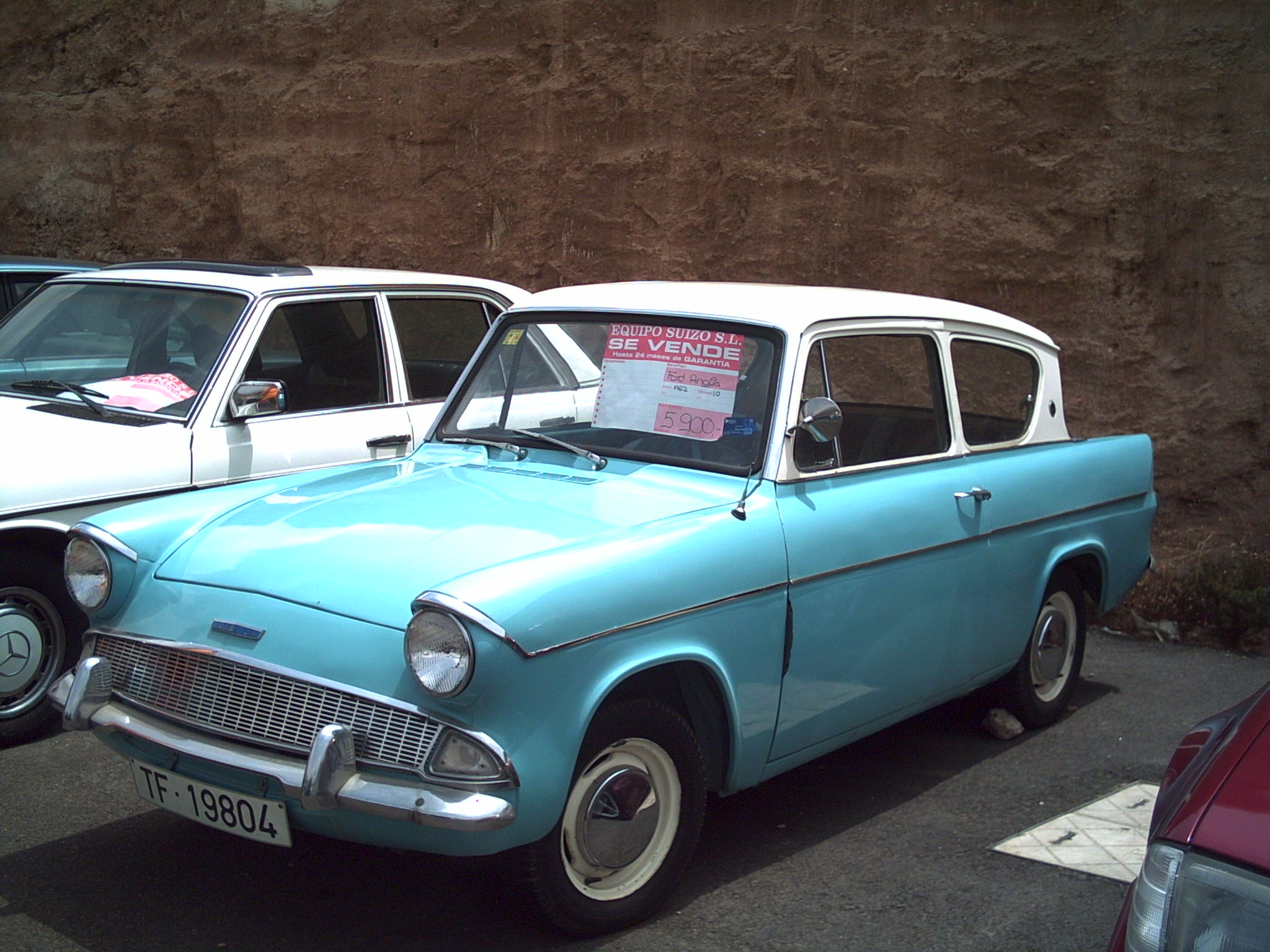 Ford Anglia Blue